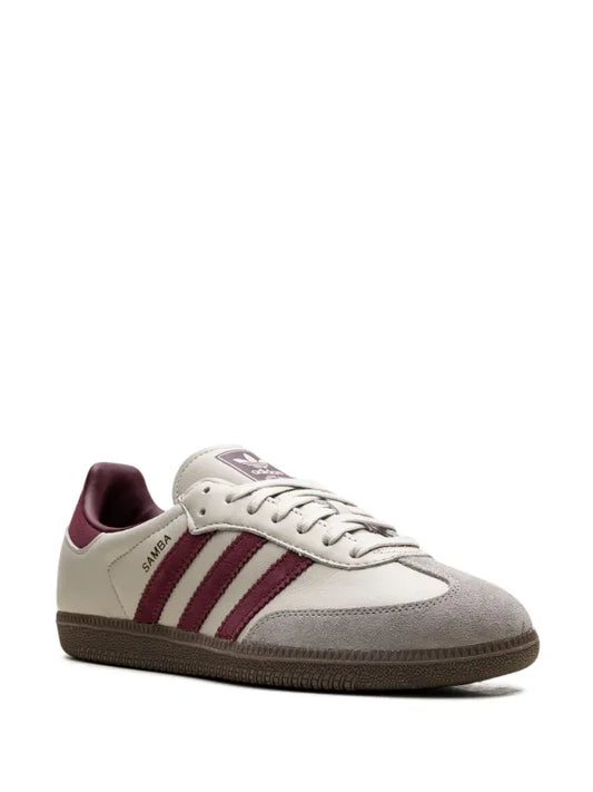 Adidas Samba “Putty Grey Maroon”